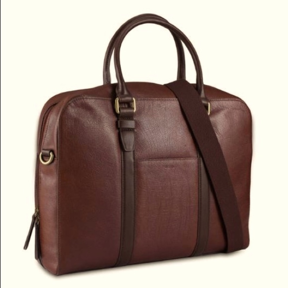 Leather Fossil Evan Workbag